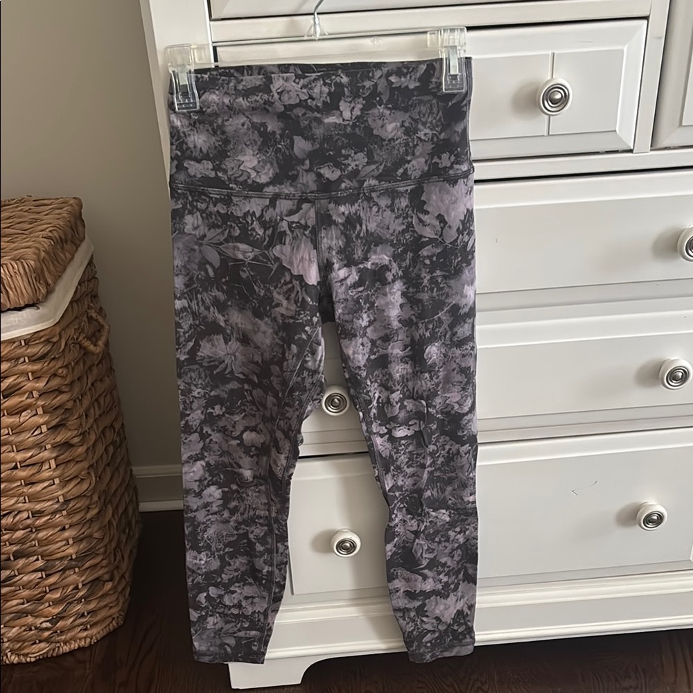 Lululemon Align Floral Leggings, 6. Great condition